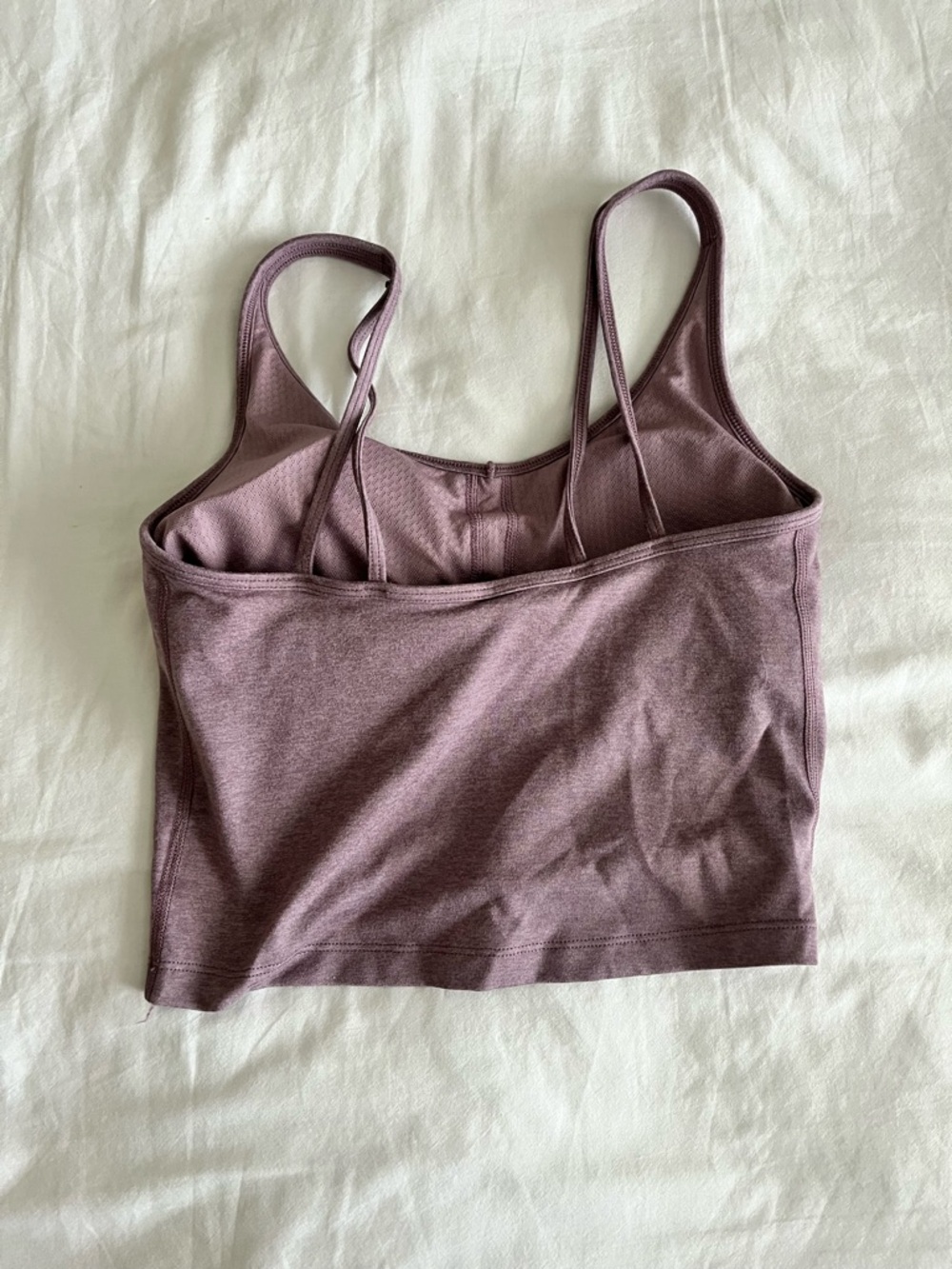 Vuori Purple Crop Tank - Picture 2 of 4